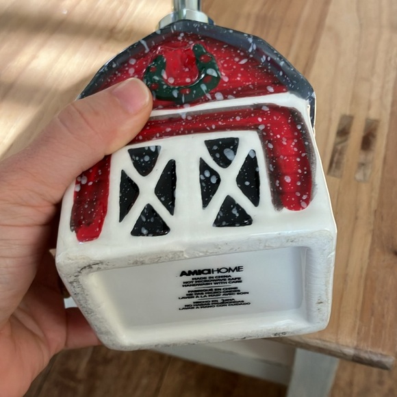 Holiday house soap container - Picture 2 of 5